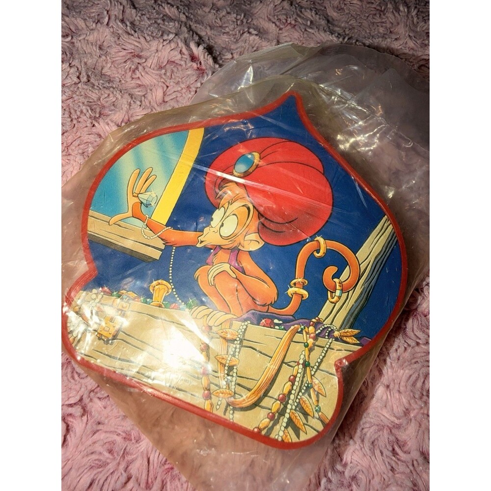Vintage 1994 Walt Disney ALADDIN ABU Hidden Treasures Toy NEW Burger King